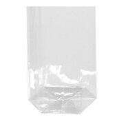 Bodenbeutel PP 17,3 cm x 11,5 cm x 4 cm transparent, 100 Stk.