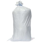 Schwerlastsack Gewebesack Laubsack Styroporsack Lagersack PP mit rotem Streifen 800 x 1250 mm 120g  WEISS