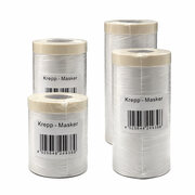 Cover-Masker Krepp | Abdeckfolie mit Malerband f�r Innenbereich 2700 mm x 17 m | Malerfolie zum Abkleben & Staubschutz