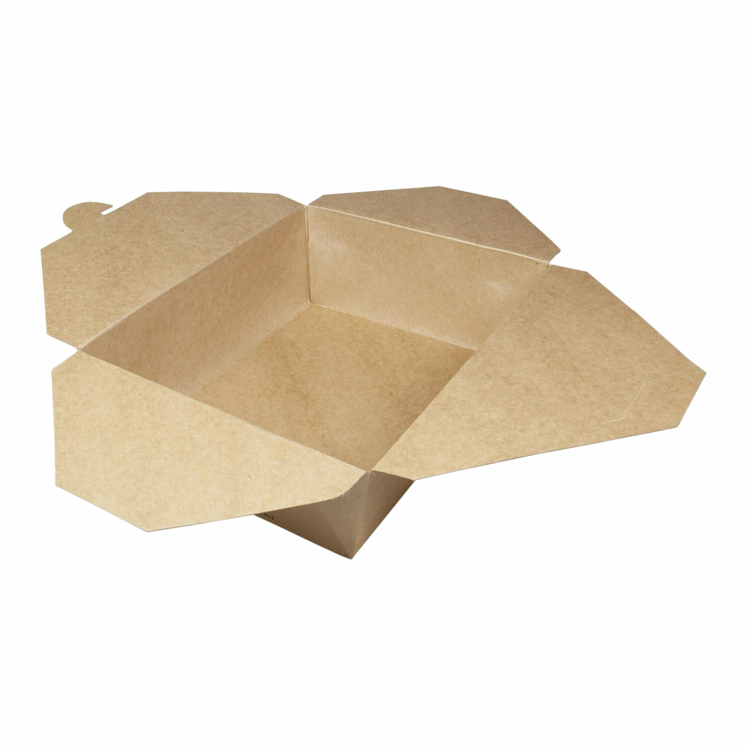 BIO Take-Away Boxen Menboxen ToGo aus Karton, 21.6x16x6.4cm, 25 Stk.