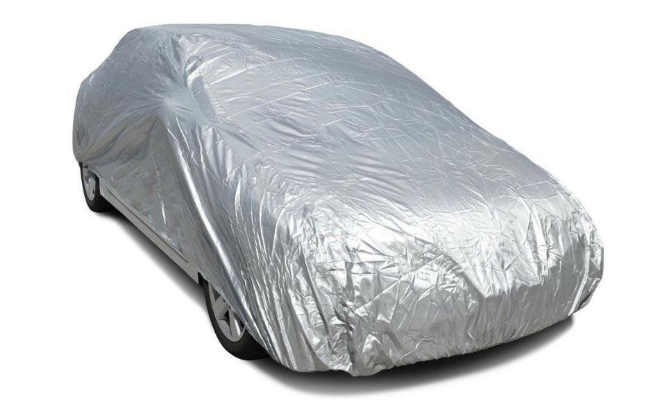 Autoabdeckhaube Autoplane S (432165124cm) silber atmungsaktiv UV-/Wetterschutz