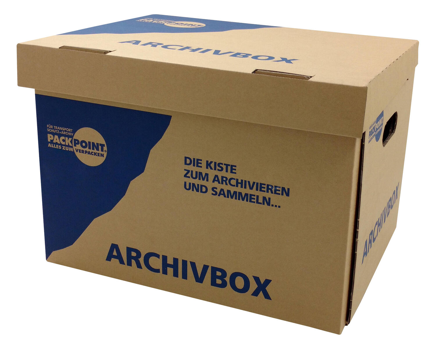 Archivbox Lagerbox 400x320x290mm extrem stabil, bis 250kg stapelbar