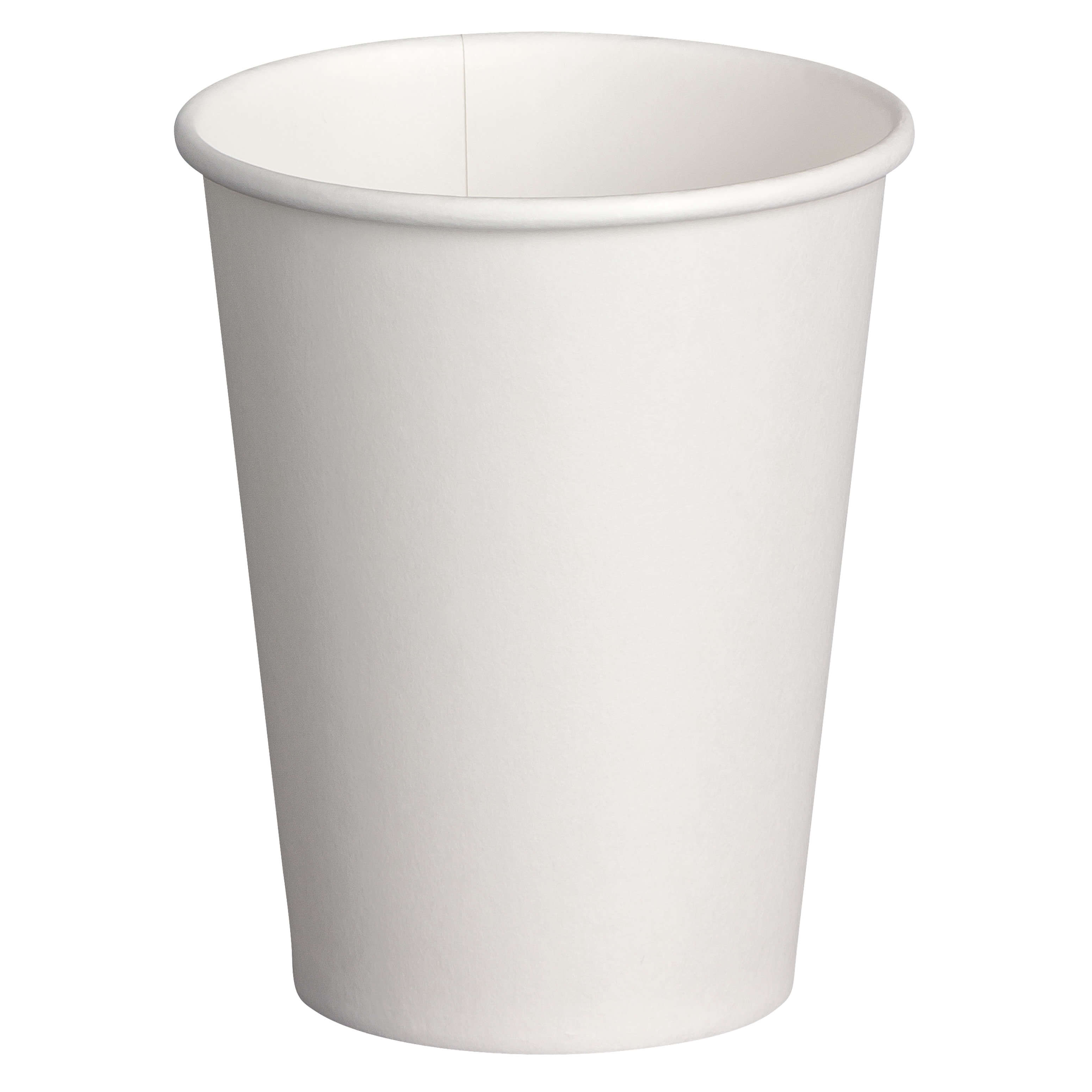 Hei- und Kaltgetrnkebecher wei, Pappe beschichtet,  8oz., 200 ml, 1000 Stk.