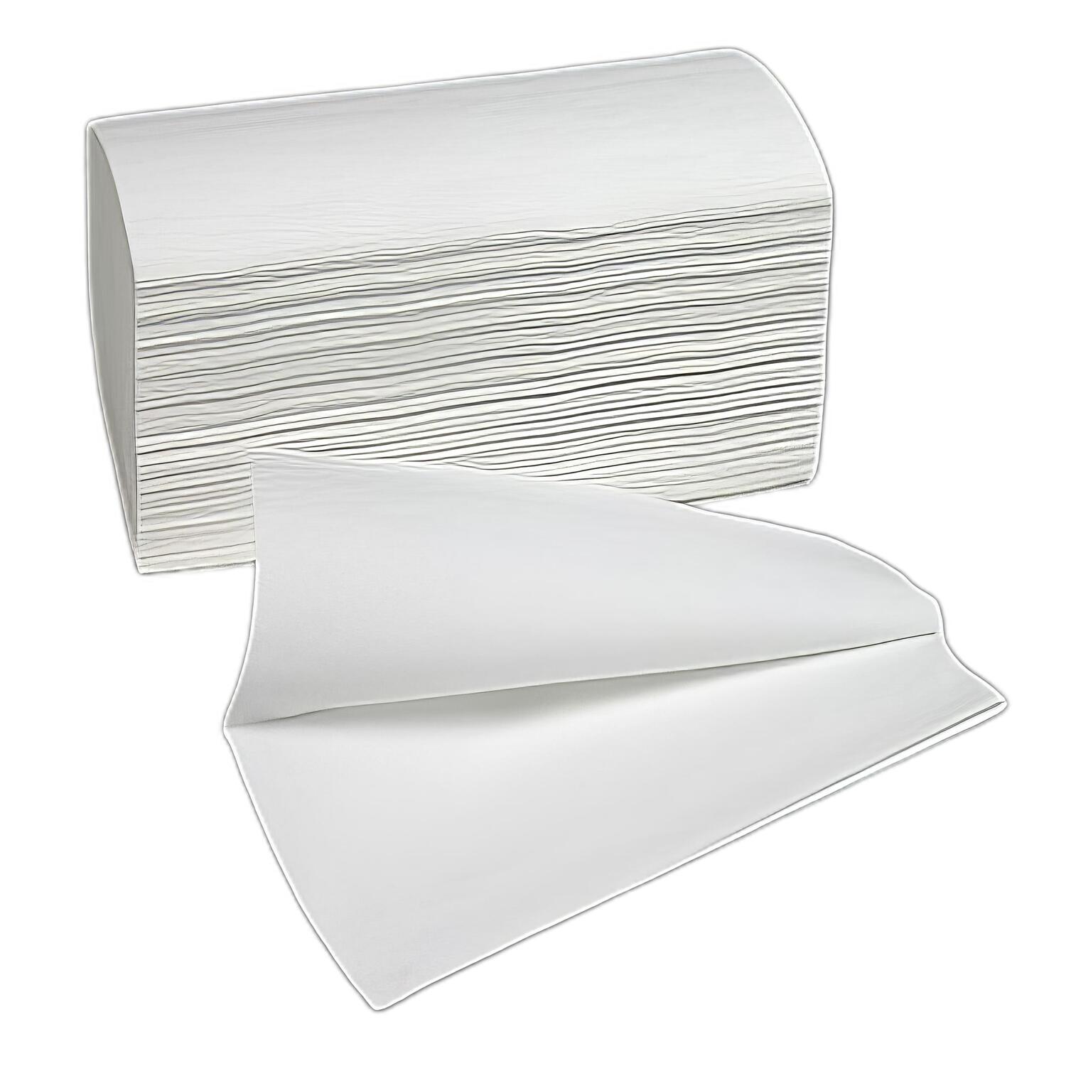 Celtex Falthandt�cher V-Falz 2-lagig wei� 25x21cm, 15 Packungen je 266 Blatt